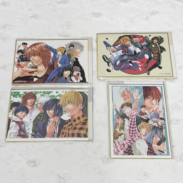 [BUNJANG] Hikaru no Go Cellulosic Art Print Set / (일괄 가격) 히카루의 바둑 원화전 색지 고스트 바둑왕 영하 수영 아키라
