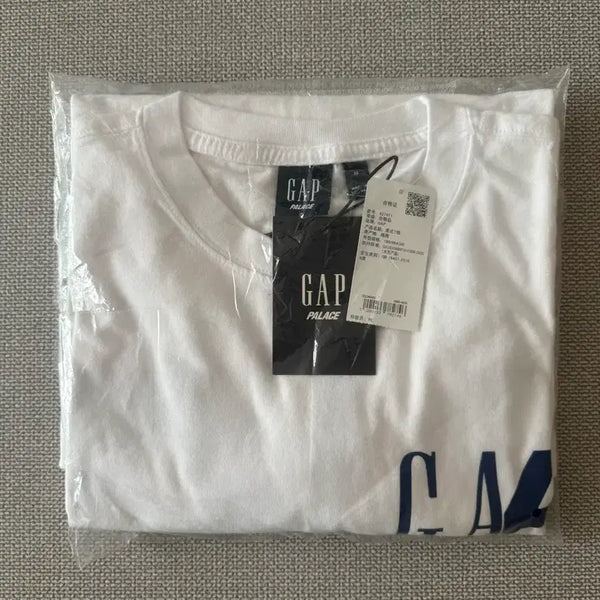 [BUNJANG] Palace x Gap 24SS T-Shirt White / 팔라스 x 갭 티셔츠 화이트 24SS 새상품