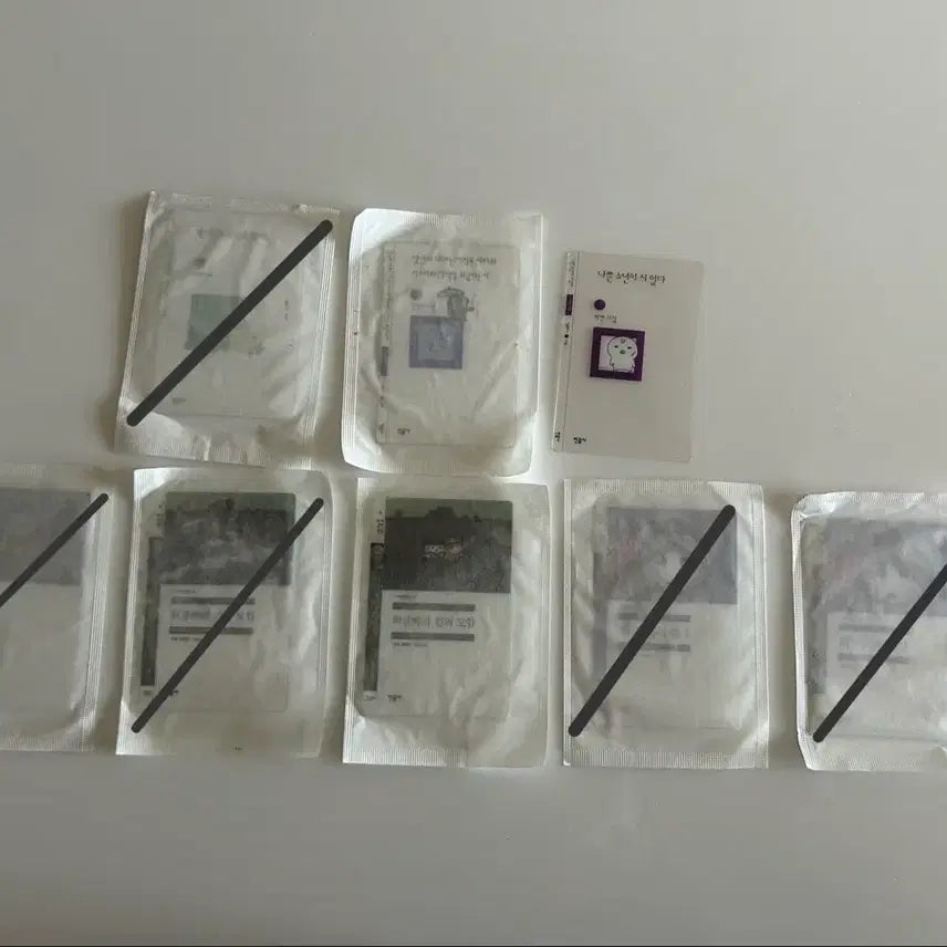 [BUNJANG] Minumsa Bookmark Set / 민음사 책갈피 빵 gs25 미개봉