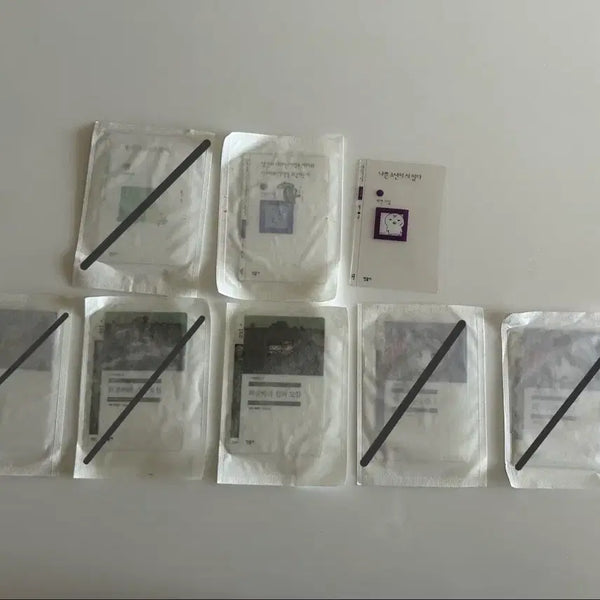 [BUNJANG] Minumsa Bookmark Set / 민음사 책갈피 빵 gs25 미개봉