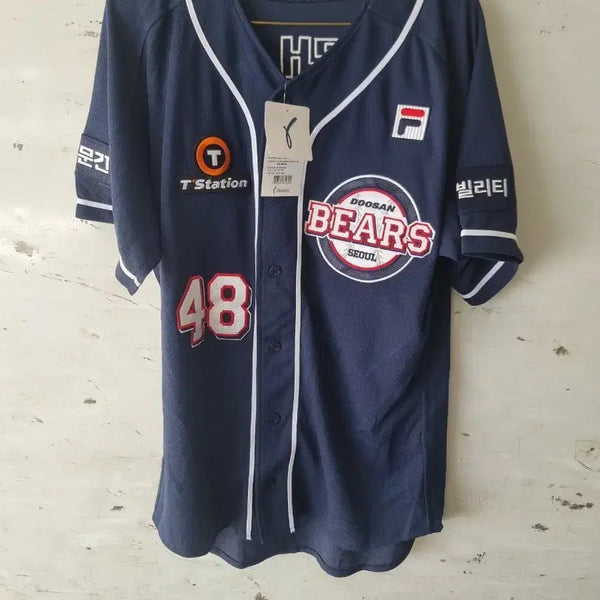 [BUNJANG] Doosan Bears Authentic Brandon Jersey #48 / 두산베어스 어센틱 브랜든