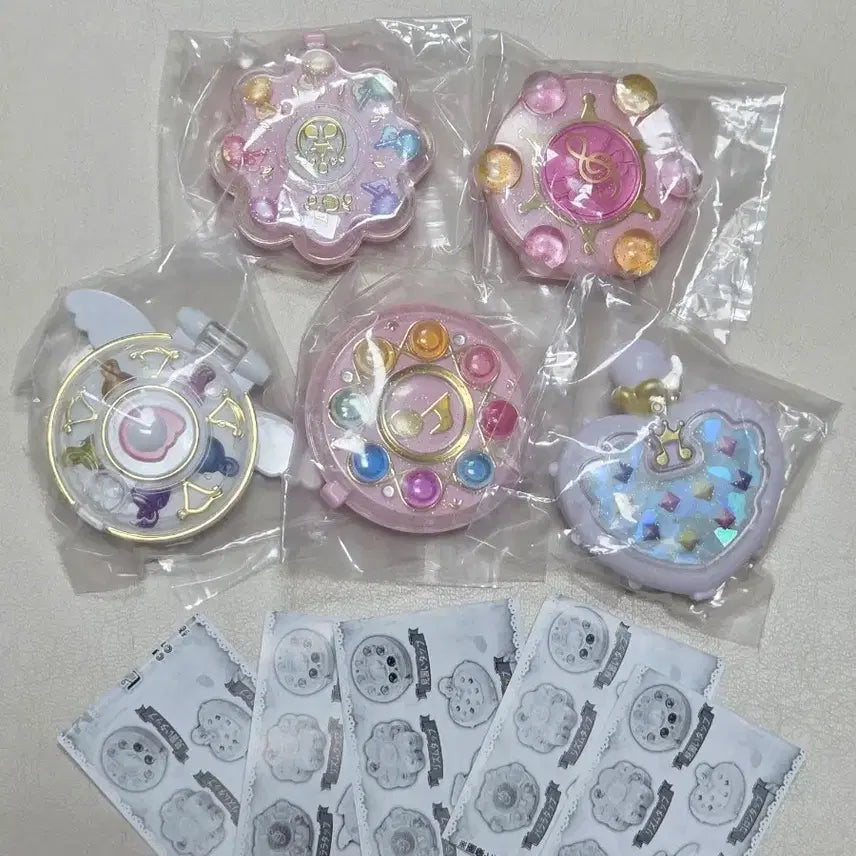 [BUNJANG] Ojamajo Doremi Tab Gacha Remi Compact Gacha Full Set / 꼬마마법사레미 탭가챠 레미 컴팩트 미러가챠 풀세트 하나탭 도레미 가챠