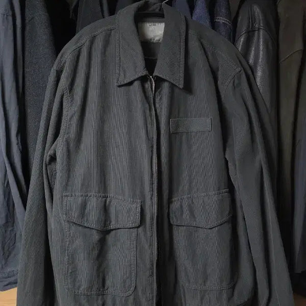 [BUNJANG] Pottery Corduroy CWU Jacket Charcoal / [3] 포터리 코듀로이 CWU 차콜