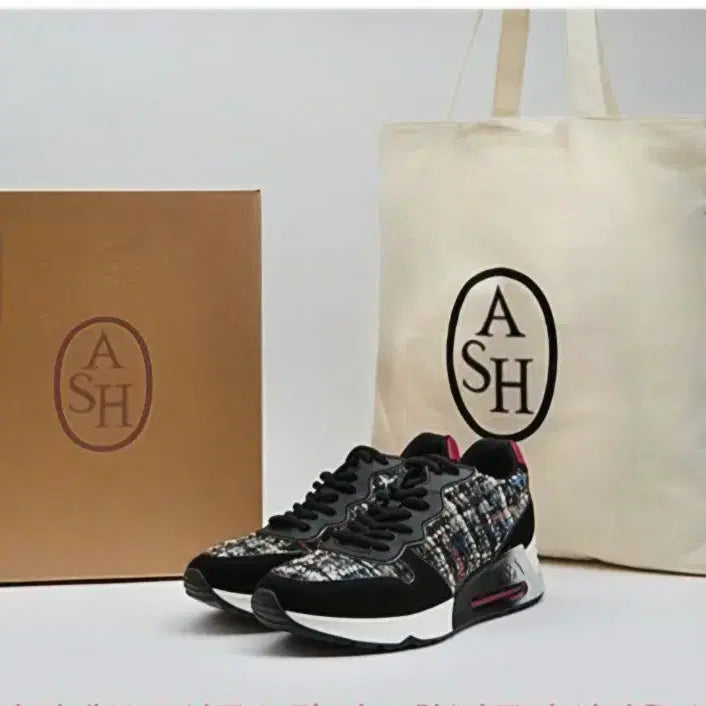 [BUNJANG] ASH Popcorn Tweed Sneakers / ASH 스니커즈 팝콘 트위드