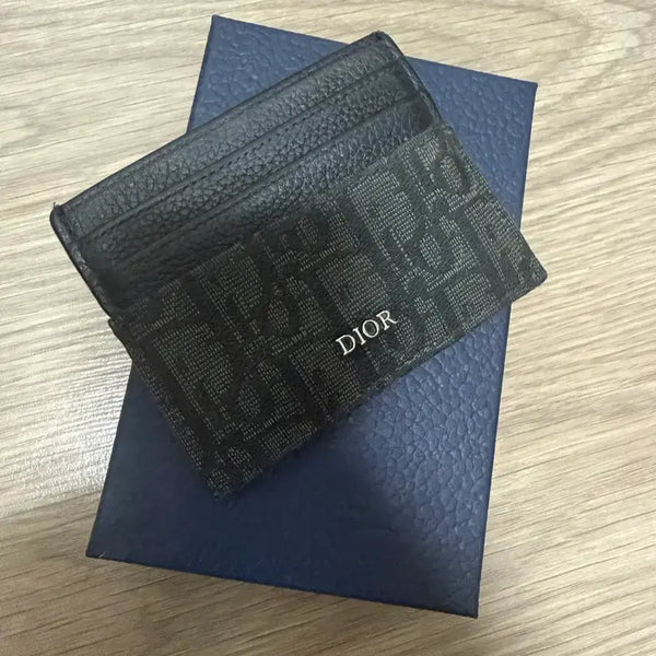 [BUNJANG] Dior Logo Pattern Card Holder / 디올 카드지갑