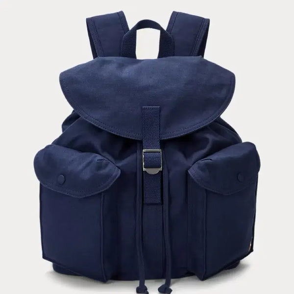 [BUNJANG] Polo Ralph Lauren Canvas Backpack Navy / 폴로 랄프로렌 캔버스 백팩