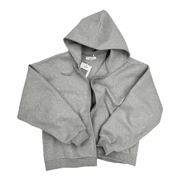 [BUNJANG] Nonnone Scuba Hooded Zip-Up / [1]논노드 스쿠바 후드집업