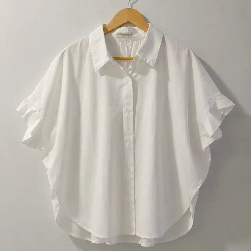 [BUNJANG] Creatore Loose Fit Shirt Blouse / 끄레아또레 루즈핏 셔츠 블라우스 55-77