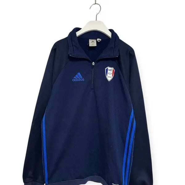 [BUNJANG] Adidas Suwon Samsung Half-Zip Training Top XL / 아디다스 수원 삼성 반집업 트레이닝 탑