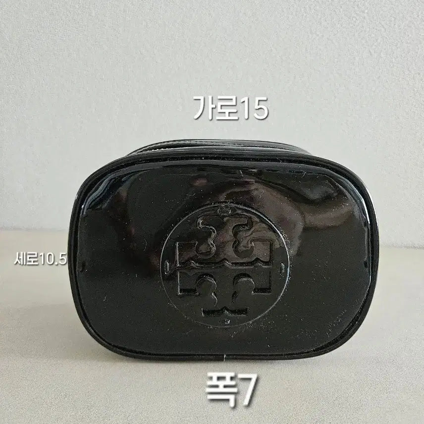 [BUNJANG] Tory Burch Enamel Makeup Pouch / 토리버치 메이컵파우치 에나멜.
