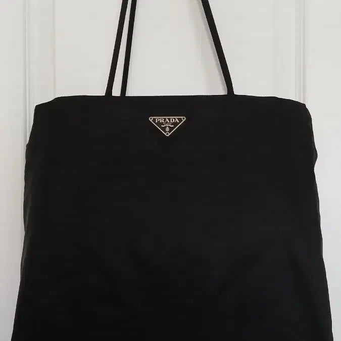 [BUNJANG] Prada Pocono Nylon Shoulder Bag Shopper Bag Black / 프라다 빈티지 포코노 나일론 숄더백 쇼퍼백 블랙