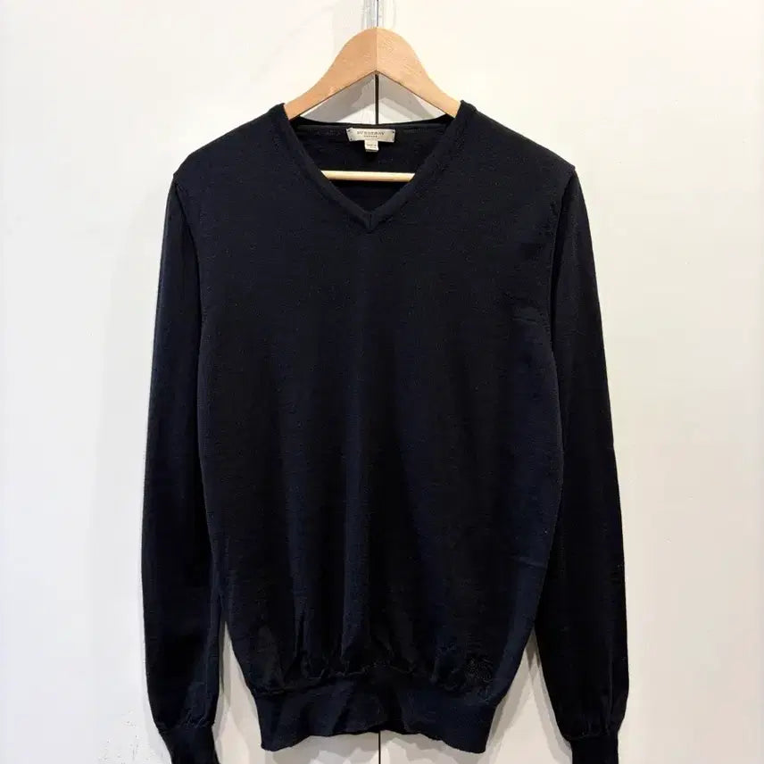 [BUNJANG] Burberry London Wool Knit Sweater M / 버버리 런던 울 니트 스웨터
