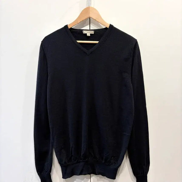 [BUNJANG] Burberry London Wool Knit Sweater M / 버버리 런던 울 니트 스웨터