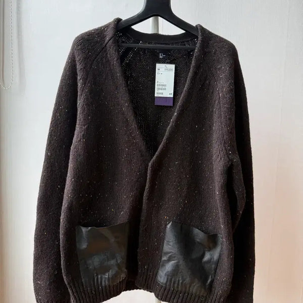 [BUNJANG] H&M 100% Wool Cardigan (Brown, M) / H&M 가디건