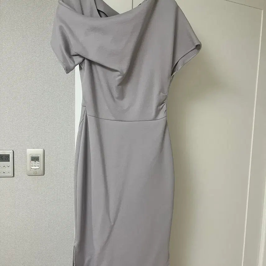 [BUNJANG] Time Drape Dress Size 55 / 타임 드레이프 원피스 55