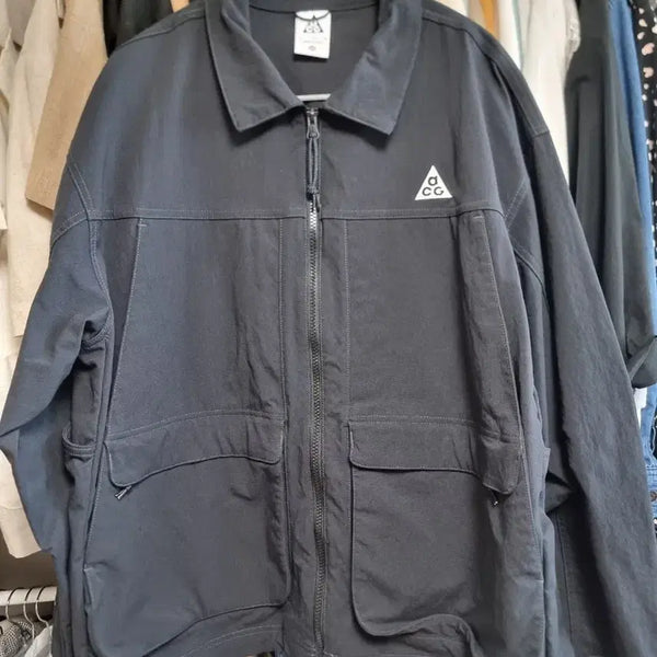 [BUNJANG] Nike ACG Smith Summit UV Jacket Black Anthracite / 나이키 ACG 스미스 서밋 UV 자켓 블랙 앤트러사이트 - 아시아