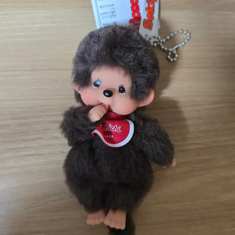 [BUNJANG] Monchhichi Boy Doll Keychain New / 새상품 몬치치 인형 키링