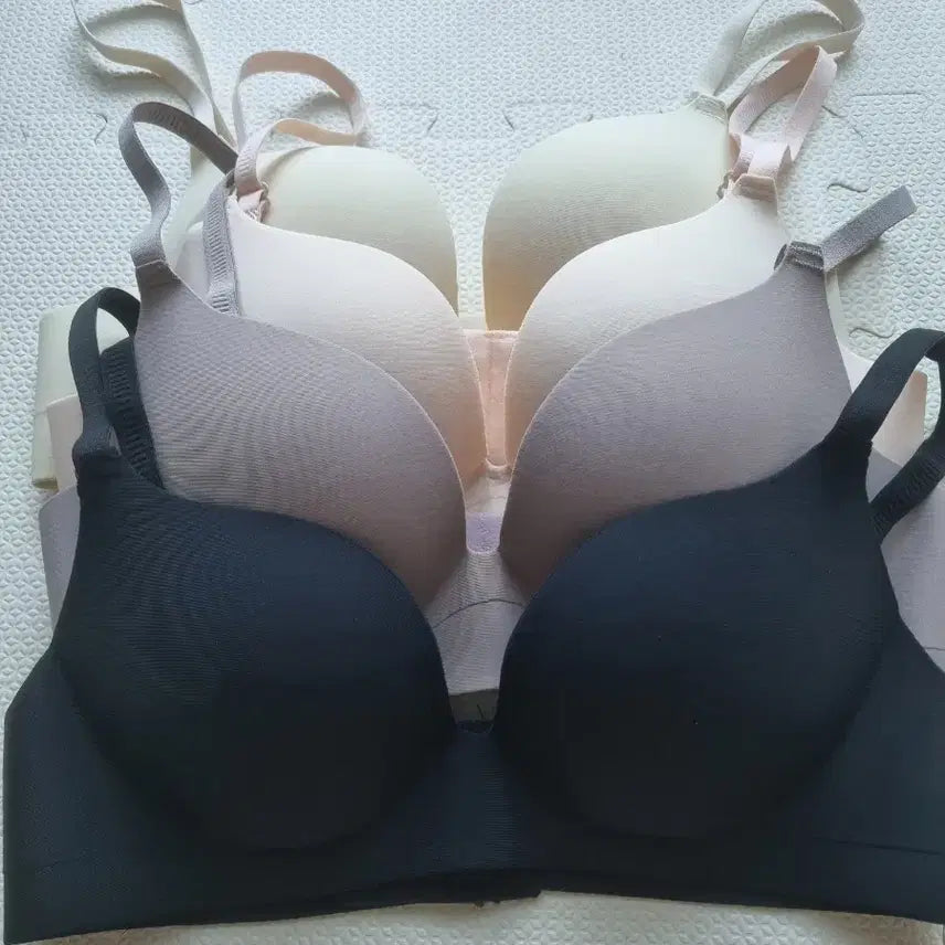 [BUNJANG] Women's Wireless Bra (80AB, Hemline) / 여성속옷 노와이어브라 80AB 햄라인