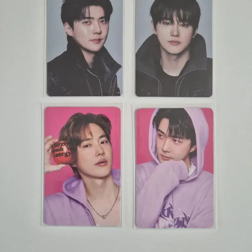 [BUNJANG] EXO Sehun & Suho Photocard Bundle Set / 엑소 세훈+수호 포토카드 일괄