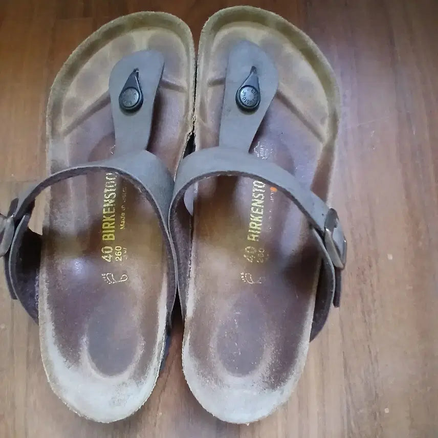 [BUNJANG] Birkenstock Gizeh Sandals Size 260 / 26-8 버켄스탁 지제 샌들 260