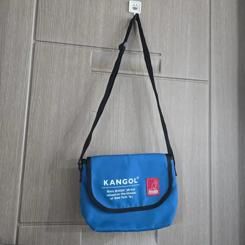 [BUNJANG] Kangol Blue Crossbody Bag / 캉골 크로스백 블루