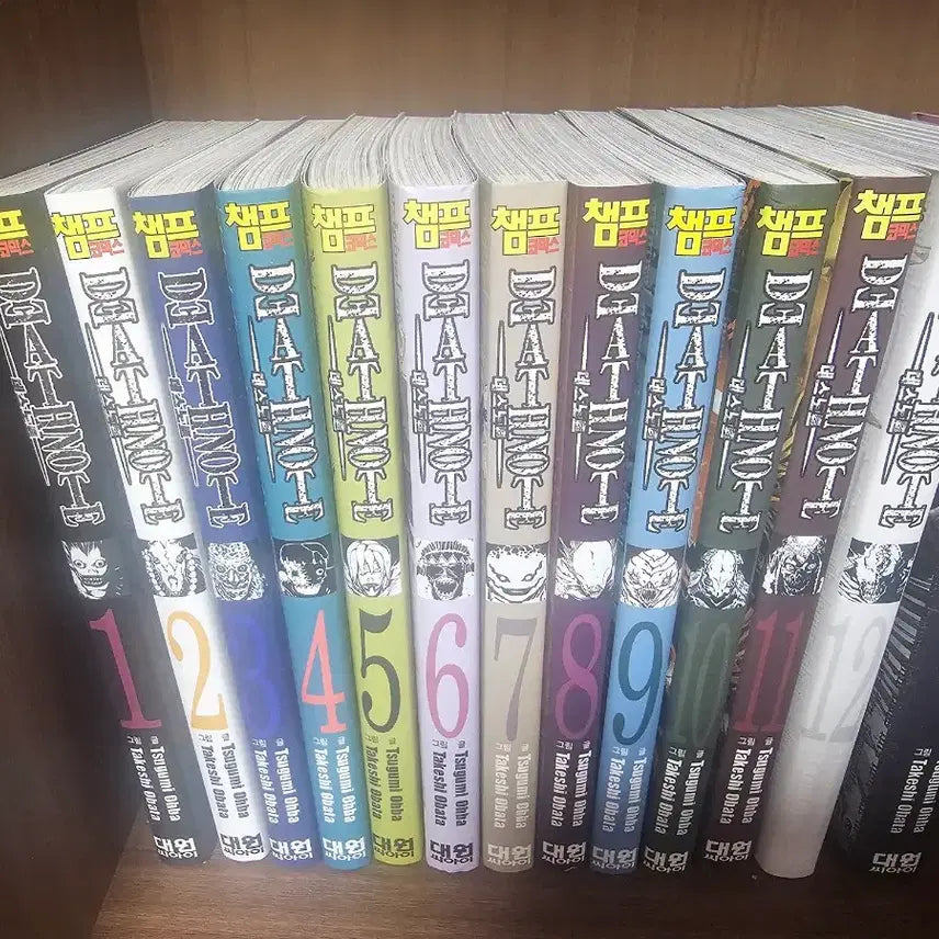 [BUNJANG] Death Note Complete Set + Goods / 데스노트 전권+굿즈