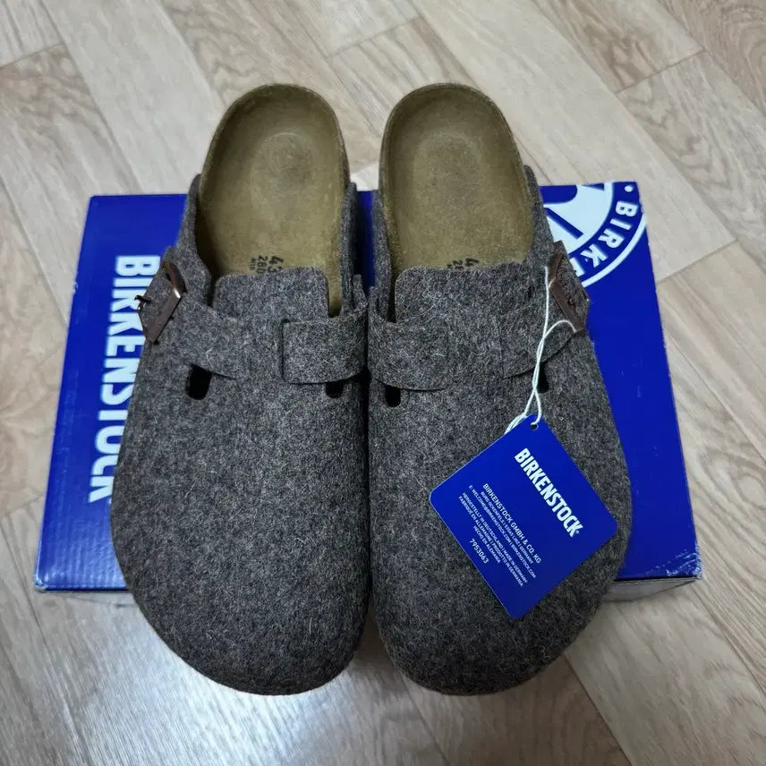 [BUNJANG] Birkenstock Boston Wool Felt Cacao Size 43 New / 버켄스탁 보스턴 울 펠트 카카오 43 새상품 판매합니다!