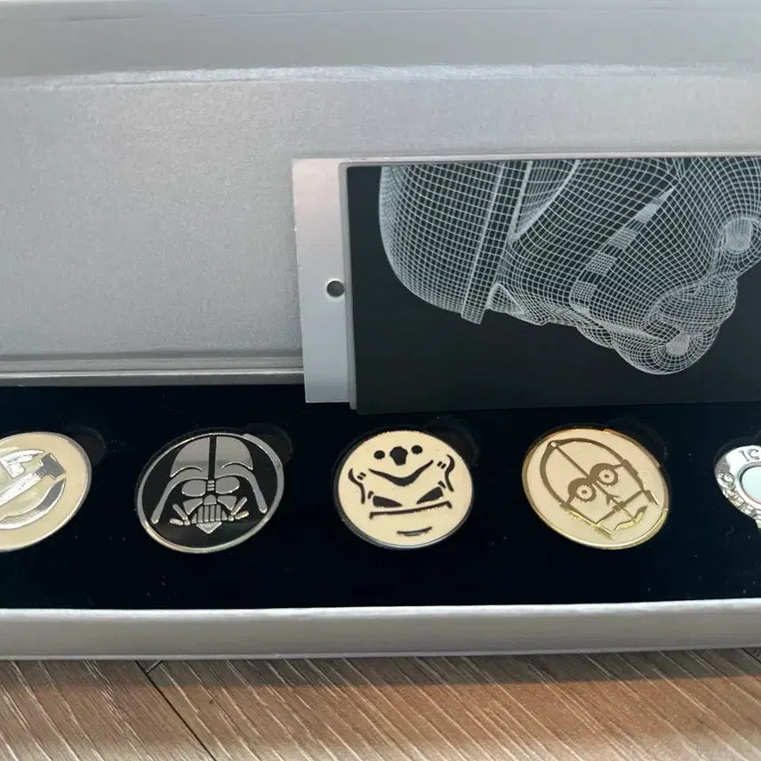 [BUNJANG] Iceberg Golf Star Wars Series Ball Marker Set / 아이스버그 골프 스타워즈 시리즈 볼마커