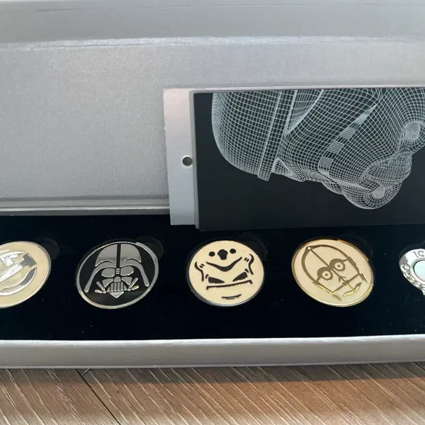 [BUNJANG] Iceberg Golf Star Wars Series Ball Marker Set / 아이스버그 골프 스타워즈 시리즈 볼마커