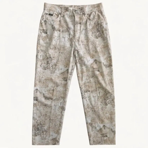 [BUNJANG] Authentic Vintage ESCADA Toile Pattern Pants 31 Inch / [정품/빈티지] 명품 에스카다 토일 패턴 팬츠 31인치
