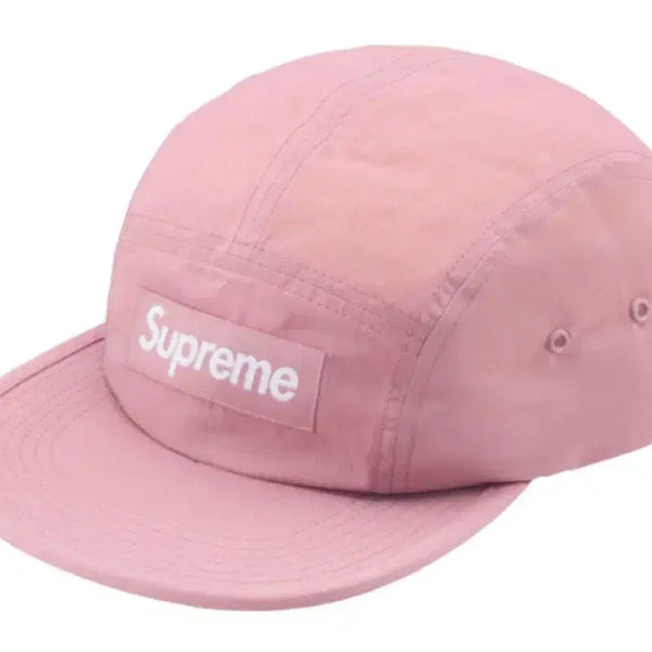 [BUNJANG] Supreme Waxed Ripstop Camp Cap Light Pink / 슈프림 왁스드 립스탑 캠프캡 라이트 핑크