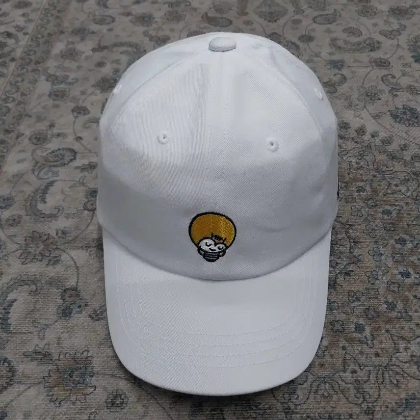 [BUNJANG] Evisu Logo Patch Ball Cap / (새상품) EVISU 에비수 전구 캐릭터 자수패치 볼캡 F