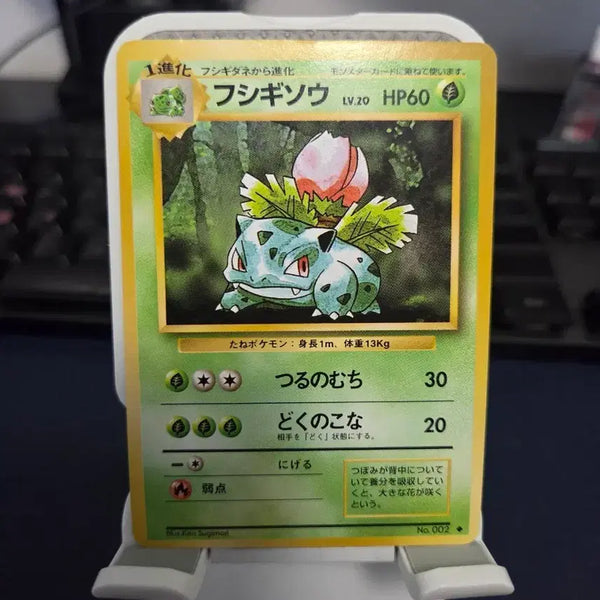[BUNJANG] 1996 First Edition Expansion Pack Bulbasaur / 포켓몬카드) 1996 초판 확장팩 이상해풀