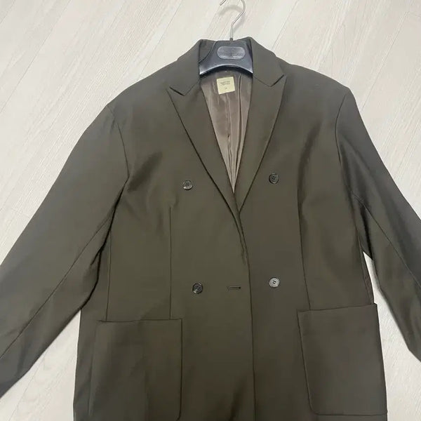 [BUNJANG] Anotheroffice Olive Brown Jacket Size 2 / 어나더오피스 자켓 올리브브라운 2사이즈