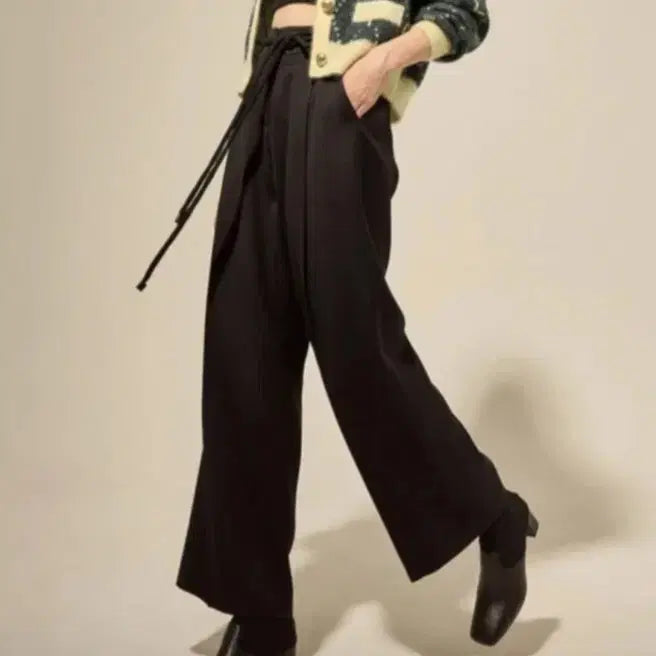 [BUNJANG] Lanvin Silk Blend Pants / 한섬 랑방 실크 블렌드 팬츠 61