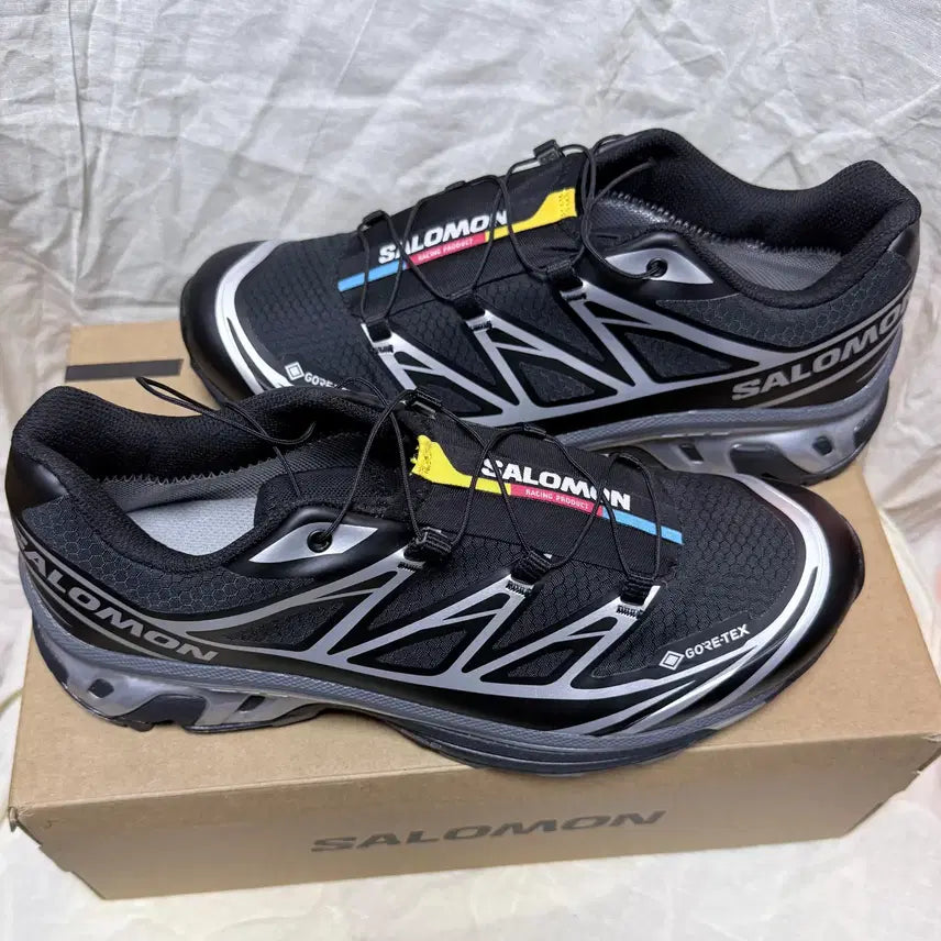 [BUNJANG] Salomon XT-6 Gore-Tex Black Silver 265mm / 살로몬 XT-6 고어텍스 블랙 실버 265MM