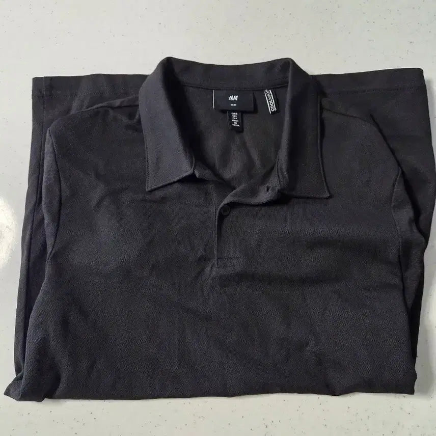 [BUNJANG] H&M Black Polo Shirt S / H&M pk반팔 카라티 블랙 S