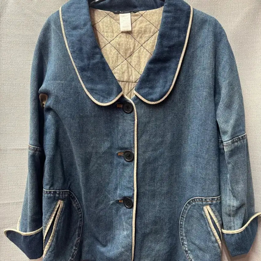 [BUNJANG] Marc Jacobs Piping Denim Jacket L / 마크제이콥스 파이핑 데님자켓 L(M)