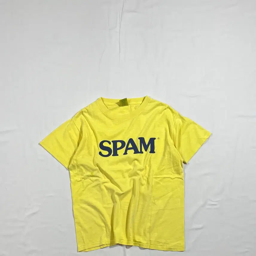 [BUNJANG] 90s Spam Print Short Sleeve T-Shirt / 90s spam 스팸 프린트 반팔티