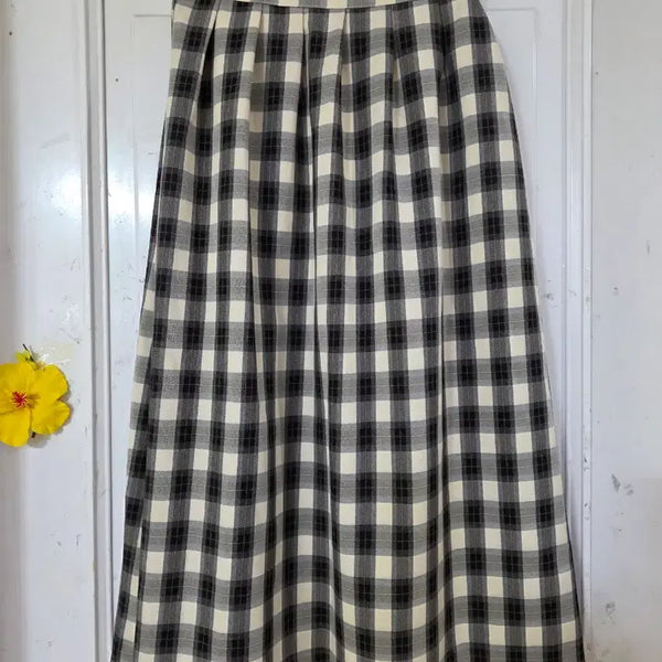 [BUNJANG] Chic Zipper Banding Long Skirt - New Arrival / 가을 고급스러운  핏이이쁜  지퍼  밴딩  롱스커트  새상품