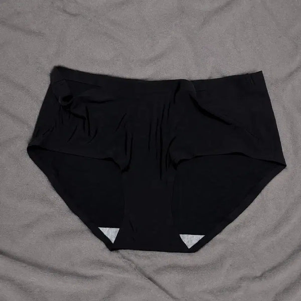 [BUNJANG] Women's Black Seamless Triangle Briefs (M) / 중고 삼각 심리스 팬티 (black) 여성