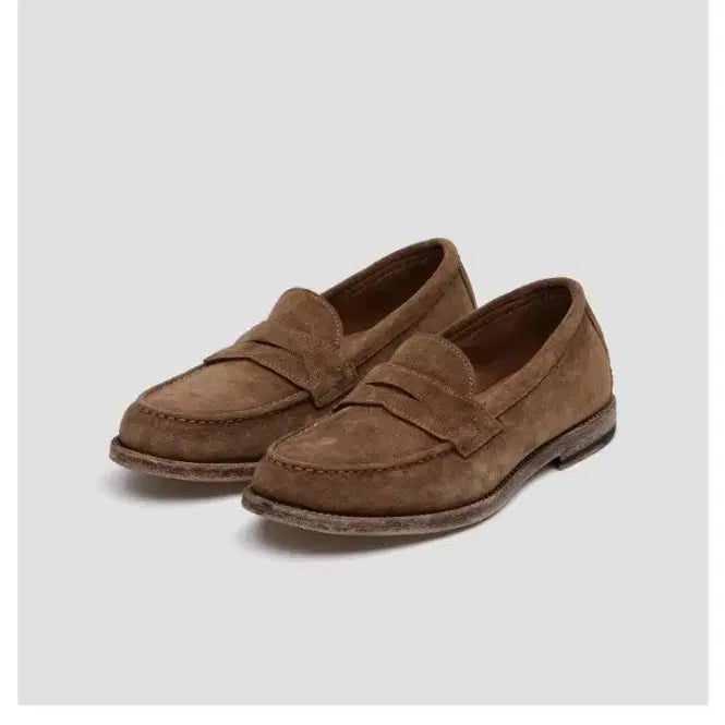 [BUNJANG] Gradus Loafers 01 Suede Brown / 그라더스 로퍼 01 스웨이드 브라운 275