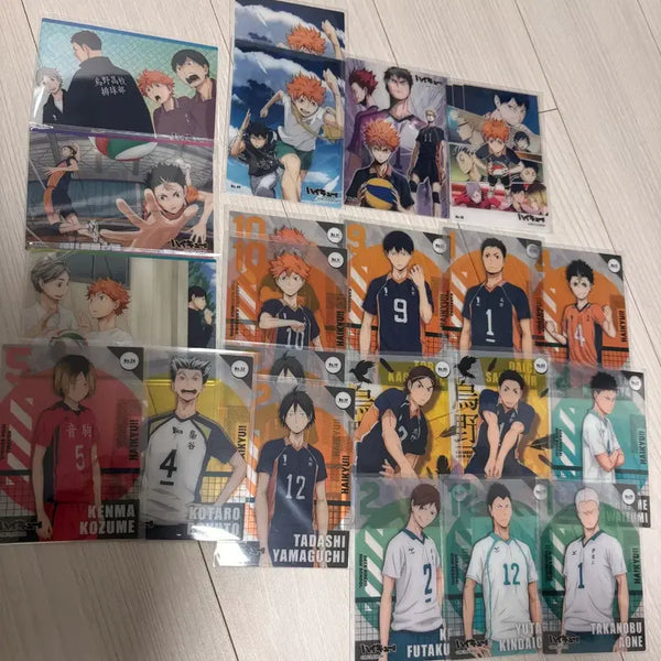 [BUNJANG] Haikyuu!! Acrylic Card Bundle Set / 하이큐 아크릴카드 일괄판매