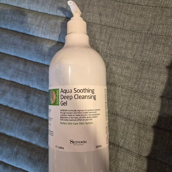 [BUNJANG] Aqua Soothing Deep Cleansing Gel 1000ml / 아쿠아 수딩 딥 클렌징 젤 1000ml 새상품