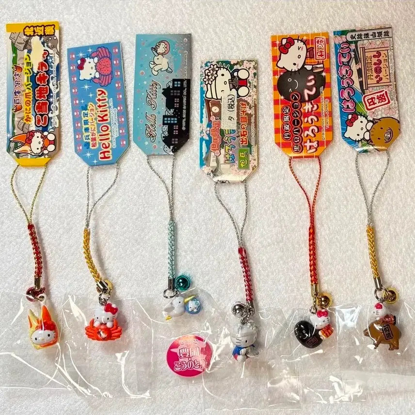 [BUNJANG] Sanrio Hello Kitty Regional Limited Strap Set / 2주 내 출고/산리오) 헬로키티 지역한정 스트랩 세트