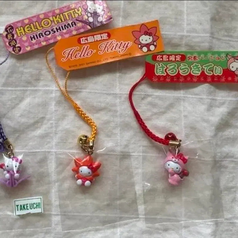 [BUNJANG] Sanrio Hello Kitty Regional Limited Strap Set / 2주 내 출고/산리오) 헬로키티 지역한정 스트랩 세트