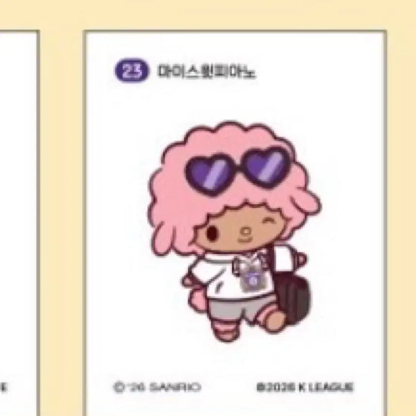 [BUNJANG] K League Sanrio Collaboration Stickers / K 리그 산리오 띠부씰 교환 및 판매