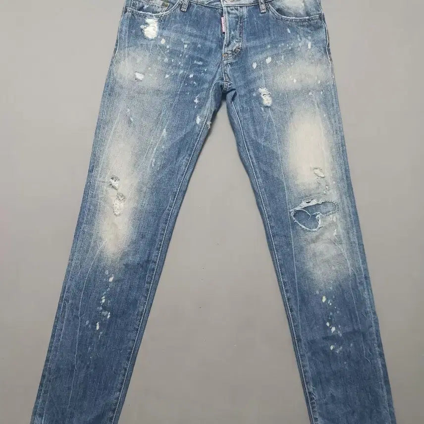 [BUNJANG] DSQUARED2 Rock Wash Distressed Slim Jeans Size 32 / [32] 정품 디스퀘어드2 락워시 디스 슬림진 청바지