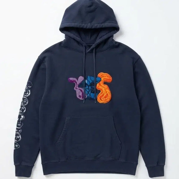 [BUNJANG] YESEYESEE Navy Hoodie S / YESEYESEE 네이비 후드티 S