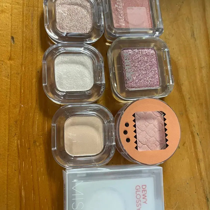 [BUNJANG] Peripera, Mude, Tonymoly, Etude, Missha Eyeshadow Bundle (7 Items) / 페리페라/뮤드/토니모리 에뛰드 미샤 아이섀도우 7개